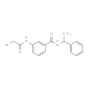 3-[(2-Bromoacetyl)amino]-N-(1-phenylethyl)-benzamide