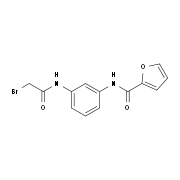 N-{3-[(2-Bromoacetyl)amino]phenyl}-2-furamide