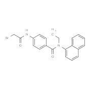 4-[(2-Bromoacetyl)amino]-N-ethyl-N-(1-naphthyl)-benzamide