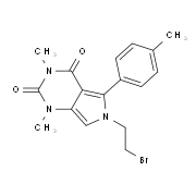 6-(2-Bromoethyl)-1,3-dimethyl-5-(4-methylphenyl)-1H-pyrrolo[3,4-d]pyrimidine-2,4(3H,6H)-dione
