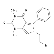 6-(2-Bromoethyl)-1,3-dimethyl-5-phenyl-1H-pyrrolo[3,4-d]pyrimidine-2,4(3H,6H)-dione