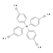 Tetrakis(4-ethynylphenyl)silane