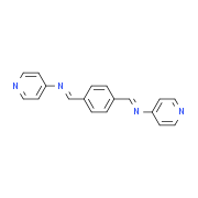 (N,N'E,N,N'E)-N,N'-(1,4-phenylenebis(methanylylidene))bis(pyridin-4-amine)
