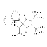 Di-Boc-2-amino-3-(2-aminobenzoyl) propionic acid
