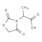 3-(1-Carboxyethyl)thiazolidine-4-one-2-thione