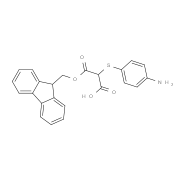 Fmoc-(4-aminophenylthio)acetic acid