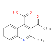 3-Acetyl-2-methylquinoline-4-carboxylic acid