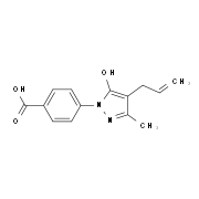 4-(4-Allyl-5-hydroxy-3-methyl-pyrazol-1-yl)-benzoic acid