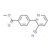 Methyl 4-(3-cyano-2-pyridinyl)benzenecarboxylate