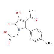 (3-Acetyl-4-hydroxy-5-oxo-2-p-tolyl-2,5-dihydro-pyrrol-1-yl)-acetic acid