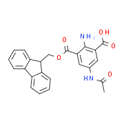 Fmoc-5-acetamido-2-aminobenzoic acid