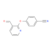 4-[(3-Formyl-2-pyridinyl)oxy]benzenecarbonitrile