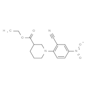 Ethyl 1-(2-cyano-4-nitrophenyl)piperidine-3-carboxylate