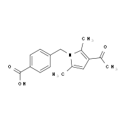 4-(3-Acetyl-2,5-dimethyl-pyrrol-1-ylmethyl)-benzoic acid