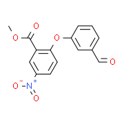 Methyl 2-(3-formylphenoxy)-5-nitrobenzenecarboxylate