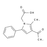(3-Acetyl-2-methyl-5-phenyl-1H-pyrrol-1-yl)-acetic acid