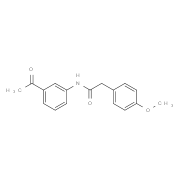 N-(3-Acetylphenyl)-2-(4-methoxyphenyl)acetamide