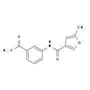 N-(3-Acetylphenyl)-5-methylthiophene-3-carboxamide