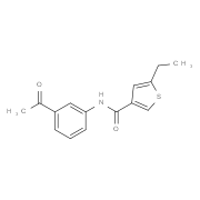 N-(3-Acetylphenyl)-5-ethylthiophene-3-carboxamide