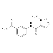 N-(3-Acetylphenyl)-1-methyl-1H-pyrazole-5-carboxamide