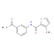 N-(3-Acetylphenyl)-3-methylthiophene-2-carboxamide