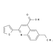 6-Ethyl-2-thien-2-ylquinoline-4-carboxylic acid