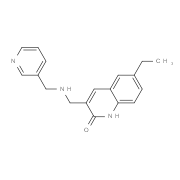 6-Ethyl-3-{[(pyridin-3-ylmethyl)-amino]-methyl}-1H-quinolin-2-one