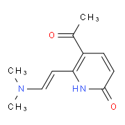 5-Acetyl-6-[2-(dimethylamino)vinyl]-2(1H)-pyridinone