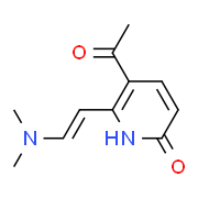 5-Acetyl-6-[2-(dimethylamino)vinyl]-2(1H)-pyridinone