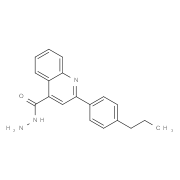 2-(4-Propylphenyl)quinoline-4-carbohydrazide