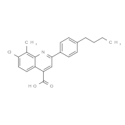 2-(4-Butylphenyl)-7-chloro-8-methylquinoline-4-carboxylic acid