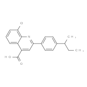 2-(4-sec-Butylphenyl)-8-chloroquinoline-4-carboxylic acid