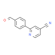 2-(4-Formylphenyl)isonicotinonitrile