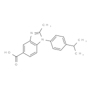 1-(4-Isopropylphenyl)-2-methyl-1H-benzimidazole-5-carboxylic acid
