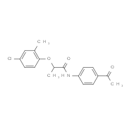 N-(4-Acetylphenyl)-2-(4-chloro-2-methylphenoxy)-propanamide