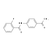 N-(4-Acetylphenyl)-2-fluorobenzamide