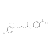N-(4-Acetylphenyl)-4-(4-chloro-2-methylphenoxy)-butanamide