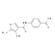 N-(4-Acetylphenyl)-4,5-dimethylthiophene-3-carboxamide