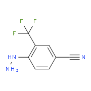 4-Cyano-2-(trifluoromethyl)phenylhydrazine