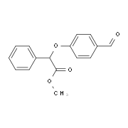 Methyl 2-(4-formylphenoxy)-2-phenylacetate