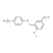 4-[(5-Formyl-2-methoxybenzyl)oxy]benzonitrile