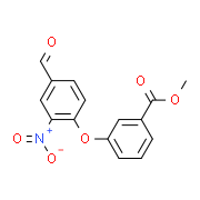 Methyl 3-(4-formyl-2-nitrophenoxy)benzenecarboxylate