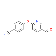 4-[(5-Formyl-2-pyridinyl)oxy]benzenecarbonitrile