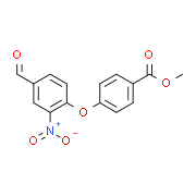 Methyl 4-(4-formyl-2-nitrophenoxy)benzenecarboxylate