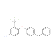 4-(4-Benzylphenoxy)-3-(trifluoromethyl)aniline