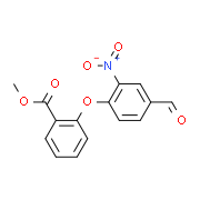 Methyl 2-(4-formyl-2-nitrophenoxy)benzenecarboxylate