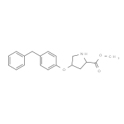 Methyl (2S,4S)-4-(4-benzylphenoxy)-2-pyrrolidinecarboxylate