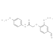 2-(4-Formyl-2-methoxy-phenoxy)-N-(4-methoxy-phenyl)-acetamide