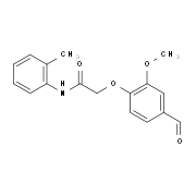 2-(4-Formyl-2-methoxy-phenoxy)-N-o-tolyl-acetamide