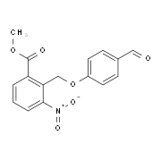 Methyl 2-[(4-formylphenoxy)methyl]-3-nitrobenzenecarboxylate